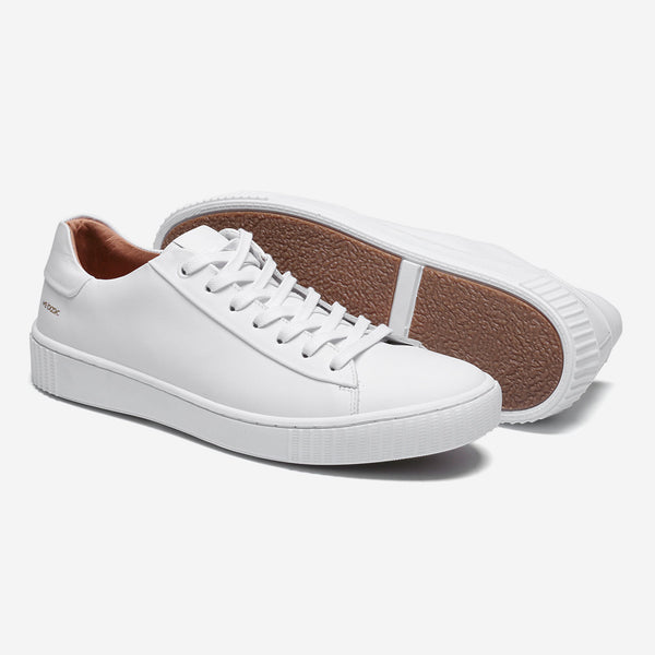 Tênis Masculino Branco Couro Naxos - Main Image