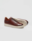 Tênis Slip-on em Couro Marrom - Nathan
