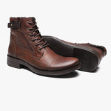 Bota Masculina Carmela Fóssil Pinhão