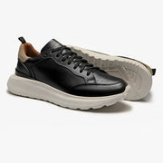 Tenis Masculino em Couro Preto - Harold