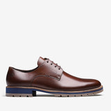 Sapato Masculino Derby Tratorado Marrom - Florence