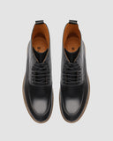 Bota Masculina Preta em Couro - Gabriele