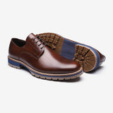 Sapato Masculino Derby Tratorado Marrom - Florence