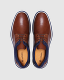 Sapato Masculino Derby Apolo Conhaque