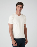 🎁 Camiseta Masculina Algodão Pima Off White (100% off)