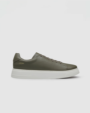Tênis Slip-on em Couro Oliva Nathan