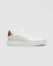 Tênis Slipon em Couro Branco - Nathan