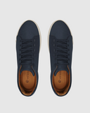 Tênis Slipon em Couro Marinho - Nathan