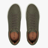 Tênis Slip-on em Couro Oliva Nathan