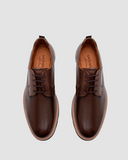 Sapato Masculino Derby Salvatore Café