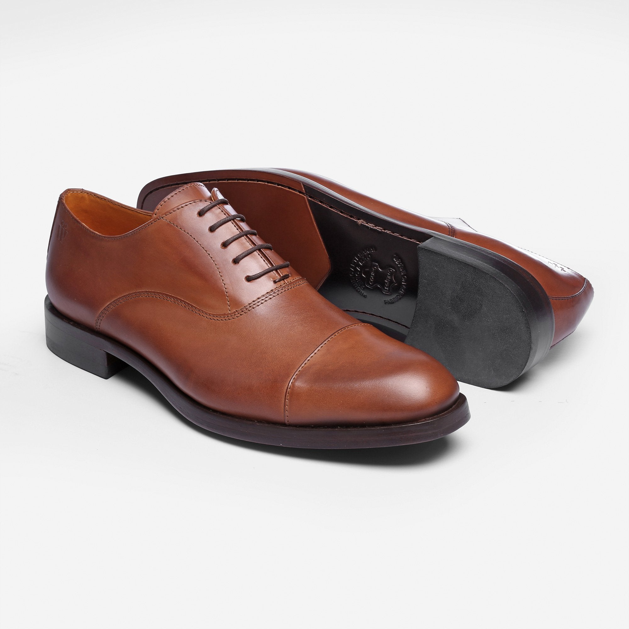 Sapato Masculino Oxford Ferrari Conhaque Conhaque 37