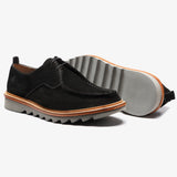 Sapato Masculino Derby Camurça Preto Logan