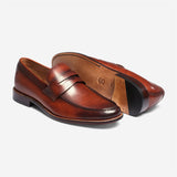 Sapato Social Loafer Marrom King